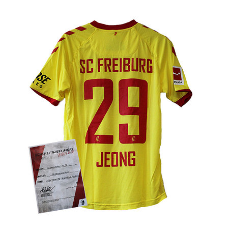 SCF Matchworn | Ausweichtrikot 20/21 | Mainz vs. SCF | 29. Jeong