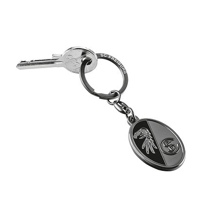 SCF Schlüsselanhänger "Wappen schwarz relief"