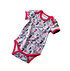 SC Freiburg Baby-Body "allover Fussball" grau (1)