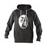 SC Freiburg Basic Hoodie "Wappen" schwarz (1)