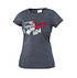 SC Freiburg Frauen T-Shirt "Pailletten" grau (1)