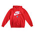SC Freiburg NIKE Club GFX Hoodie rot front (1)