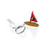SC Freiburg Schlüsselanhänger "Bächleboot" (1)