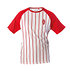 SC Freiburg T-Shirt "Retro Streifen" rot-weiß (1)