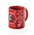 SC Freiburg Tasse "Panel" rot