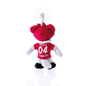Maskottchen Plüsch-Füchsle 14cm Saugn. mit Saugnapf