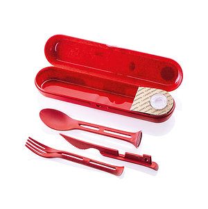 SC Freiburg Besteck-Etui "koziol - organic" inkl. Besteck