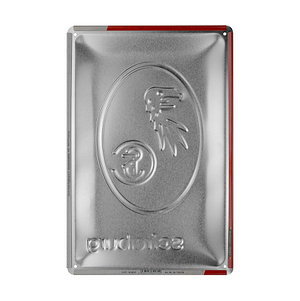 SC Freiburg Blechschild "Wappen" 20x30cm