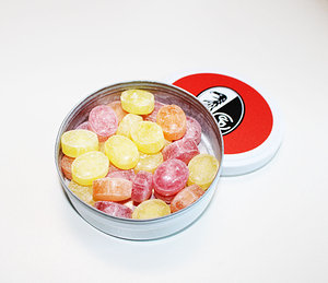 SC Freiburg Bonbondose weiß