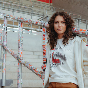 SC Freiburg Frauen T-Shirt "Freiburg" offwihte
