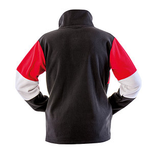 SC Freiburg Halb-Zip Fleecehoodie schwarz