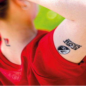 SC Freiburg Hauttattoo Set A6