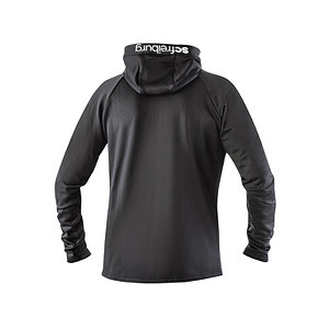 SC Freiburg Kapuzen-Tech-Fleece-Jacke schwarz