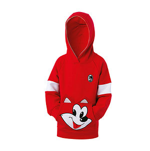 SC Freiburg Kinder-Hoodie "Maskottchen" rot