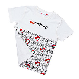 SC Freiburg Kinder T-Shirt "Füchsle" weiß