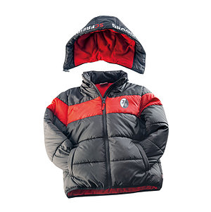 SC Freiburg Kinderjacke "Schriftzug II" schwarz-rot