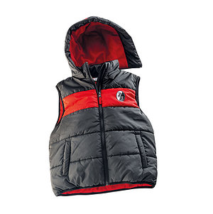 SC Freiburg Kinderweste "Schriftzug II" schwarz-rot