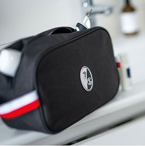 SC Freiburg Kulturtasche "Wappen" schwarz