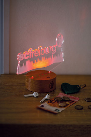 SC Freiburg LED-Licht "Holz"