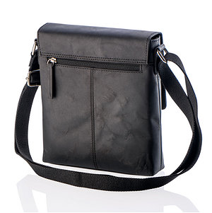 SC Freiburg Lederumhängetasche Schwarz