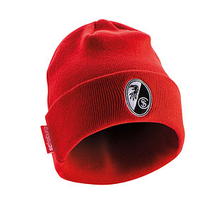 SC Freiburg Mütze "NE Wappen" rot