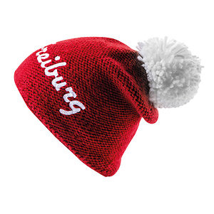 SC Freiburg Pudelmütze "Handstrick"