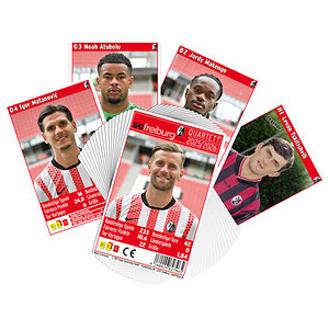 SC Freiburg Quartett 25/26 Kartenspiel