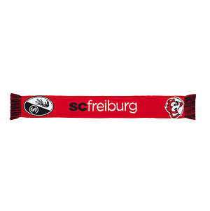 SC Freiburg Schal Kinder "Super Jubelfuchs" rot