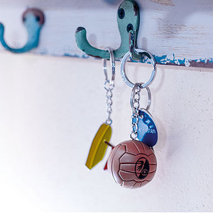 SC Freiburg Schlüsselanhänger "Retroball"