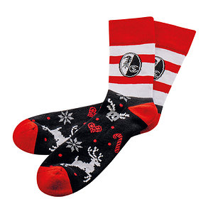 SC Freiburg Socken "Weihnachten"