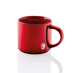 SC Freiburg Tasse "Metallic Greif" rot