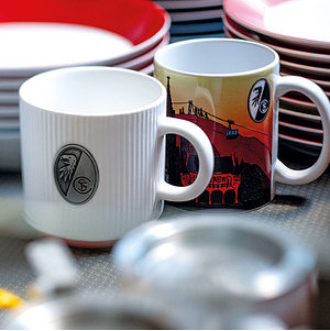 SC Freiburg Tasse "Platine"