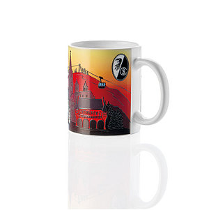SC Freiburg Tasse "Skyline geprägt"