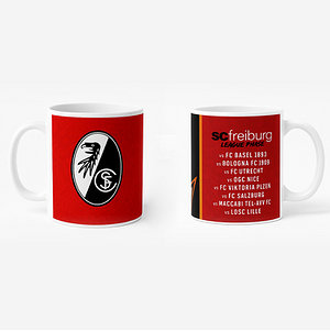 SC Freiburg Tasse "UEL League Phase 25/26"