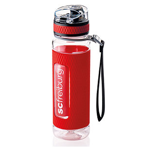 SC Freiburg Trinkflasche "Schlaufe" rot