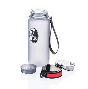 SC Freiburg Trinkflasche "Wappen" transparent