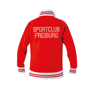 SC Freiburg Zip-Jacke "Retro" rot