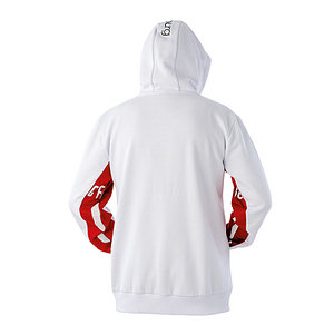 SC Freiburg Zip-Jacke Upcycling "Heim" weiß