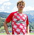 SC Freiburg Aufwärm Shirt 26/27 rot (2)