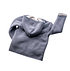 SC Freiburg Babyjacke Teddyfleece grau Rückseite (2)