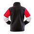 SC Freiburg Halb-Zip Fleecehoodie schwarz Rückenansicht (2)