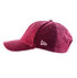 Cap NE 9FORTY Cord "Logo" bordeaux seitlich neu (4)
